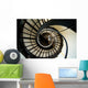 spiral staircase in a lighthouse Wall Mural