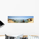 Panorama Praia D'Ana near Lagos in Portugal Wall Mural