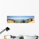 Panorama Praia D'Ana near Lagos in Portugal Wall Mural