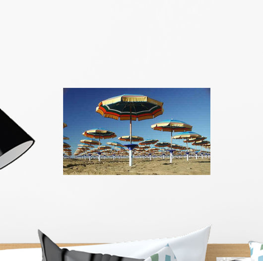 Beach Umbrella 2 Wall Decal