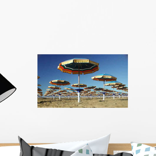 Beach Umbrella 2 Wall Decal
