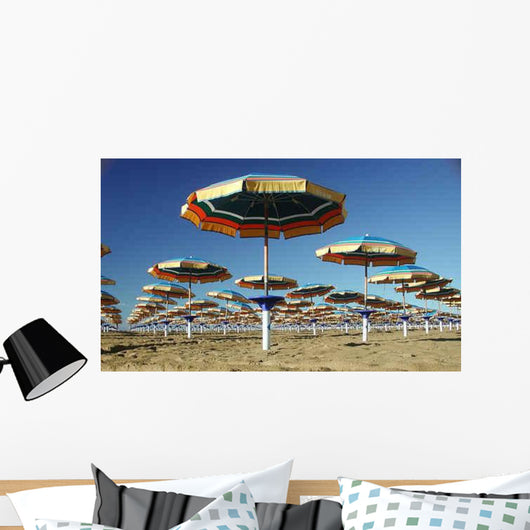 Beach Umbrella 2 Wall Decal