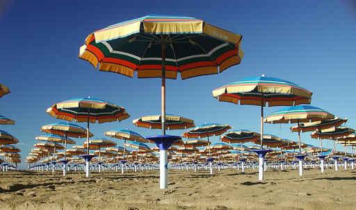 Beach Umbrella 2 Wall Decal