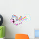 Rainbow Farting Unicorn Wall Decal