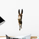 funny donkey with long ears Wall Decal
