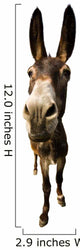 funny donkey with long ears Wall Decal