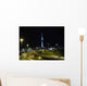 Auckland Bei Nacht Wall Decal