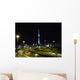 Auckland Bei Nacht Wall Decal