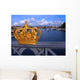 Stockholm from Bridge Wall Decal