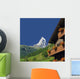 Matterhorn and Swiss Chalet Wall Decal