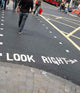 Look Right Wall Decal