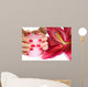 Hands With Pink Manicure Candle and Lily Wall Mural
