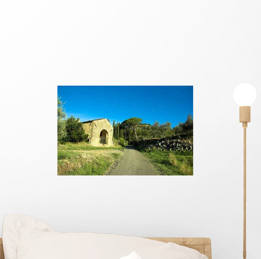 Country Road Cortona Wall Decal