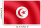 Flag of Tunisia Wall Mural