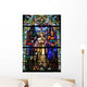 Stained Glass Wall Mural