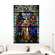 Stained Glass Wall Mural