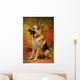 German Shepherd Sitting Wall Mural