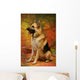 German Shepherd Sitting Wall Mural