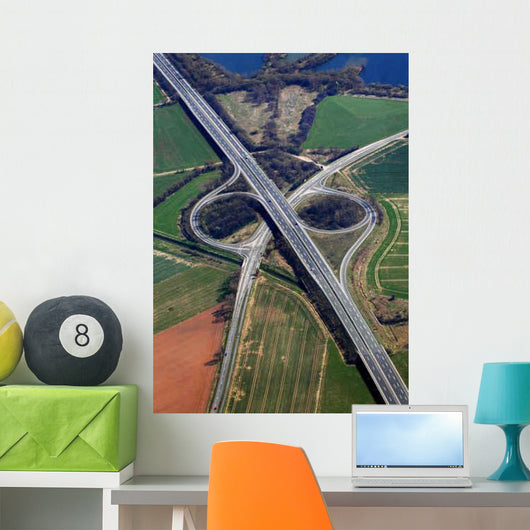 Interchange Aerial Wall Decal