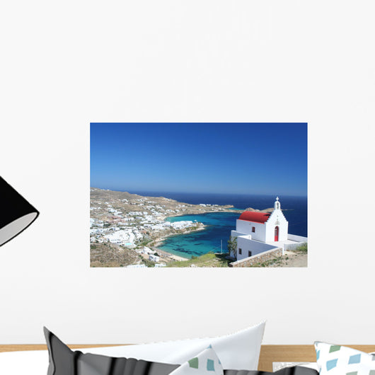 Mykonos Wall Mural