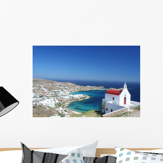 Mykonos Wall Mural