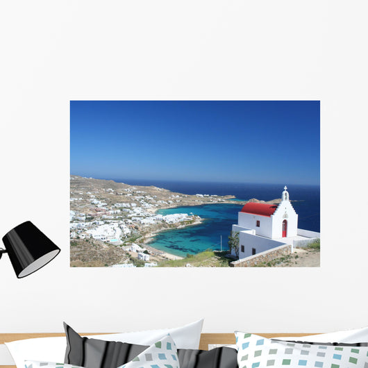 Mykonos Wall Mural