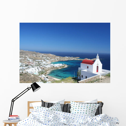 Mykonos Wall Mural