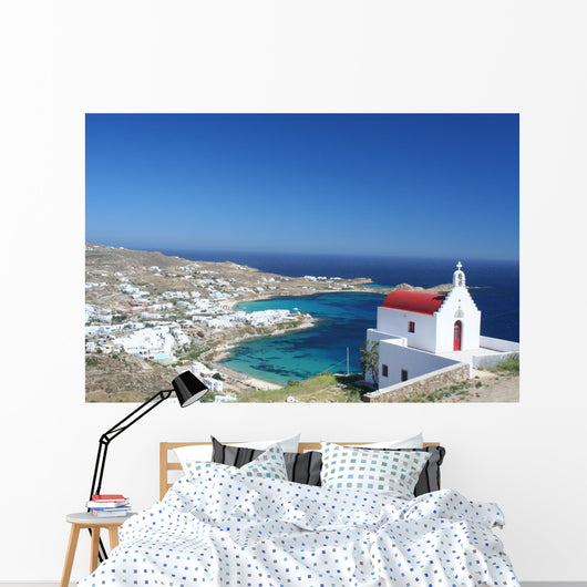 Mykonos Wall Mural