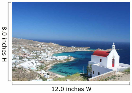 Mykonos Wall Mural