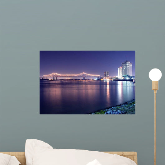 New Orleans Mississippi Wall Decal