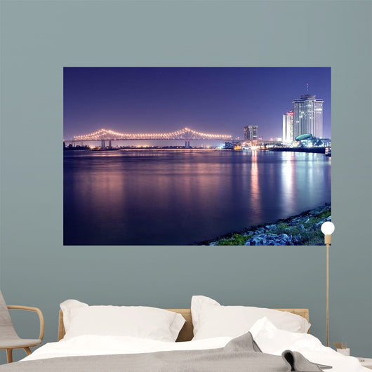 New Orleans Mississippi Wall Decal