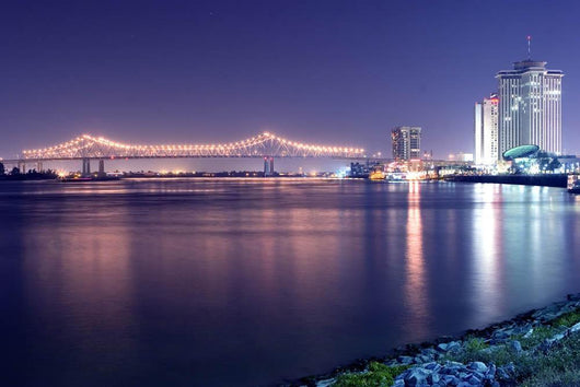 New Orleans Mississippi Wall Decal