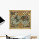 Old Map Wall Mural