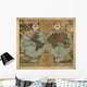 Old Map Wall Mural
