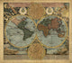 Old Map Wall Mural