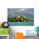 Church on the Bled Island, Slovenia Wall Mural