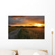 Sunset Landscape Wall Decal