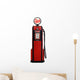 1950s Gas Pump Wall Decal
