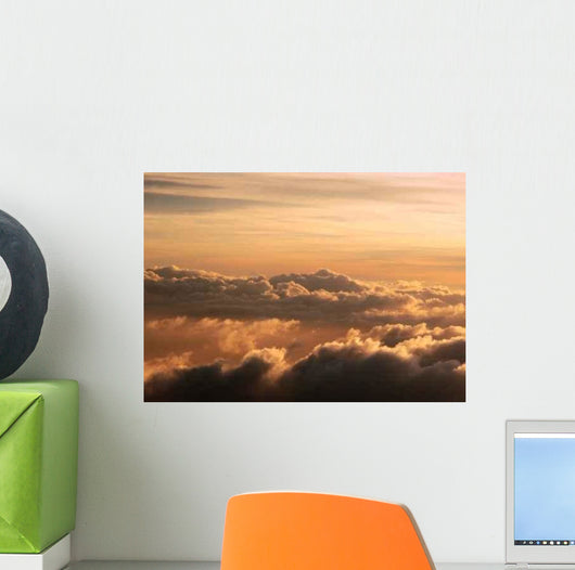 High Altitude Cloudscape Wall Decal