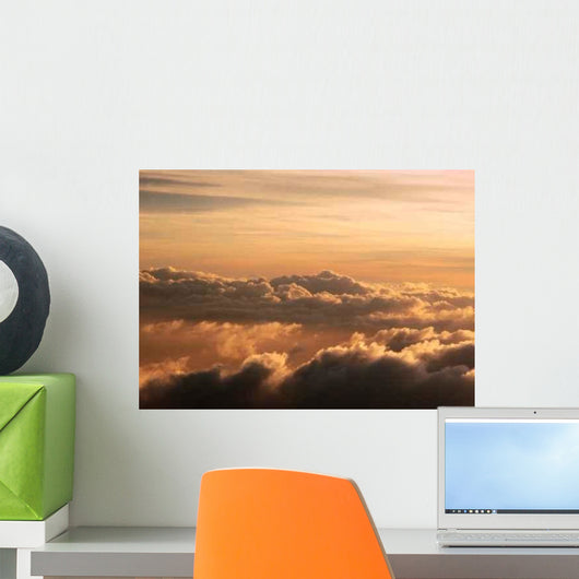 High Altitude Cloudscape Wall Decal