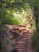 Stone Stairs as Hiking Wall Decal