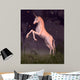 Unicorn Moonlit Forest Glade Wall Mural