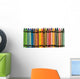 Colorful Crayons Wall Decal