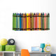 COLORFUL CRAYONS Wall Decal