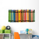 COLORFUL CRAYONS Wall Decal