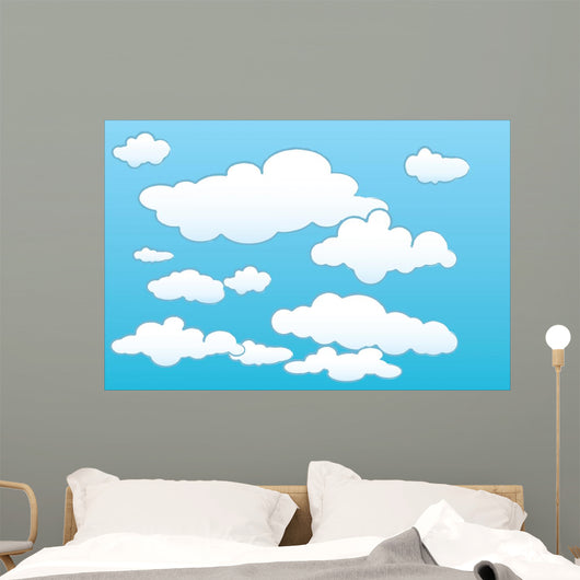Clouds Wall Mural