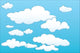 Clouds Wall Mural