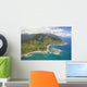 Kauai aerial view Wall Mural