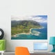 Kauai aerial view Wall Mural