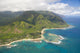 Kauai aerial view Wall Mural
